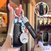 Full Wrap Rhinestone Key Fob Shell Fit Mercedes Benz GLE GLB GLS W206 W214 Smart Key Shiny Diamond Key Cover Car Decoration Gift PB1