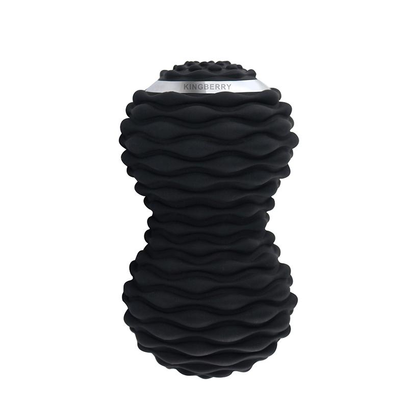 Massage Peanut Ball Electric Vibration Yoga Myofascial Ball Vibration Relaxation 4-Speed High-Intensity Fitness Massage Roller