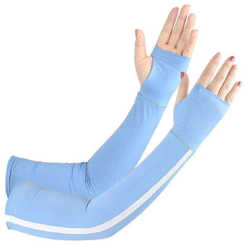 Летний ледяной шелк, антирукав, для улицы, путешествий, велоспорта, спорта, солнцезащитный, анти-ультрафиолет, ледяной, дышащий, нарукавник