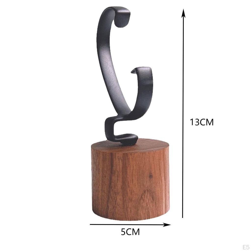 Элегантная подставка для часов с деревянной основой для дома и магазина