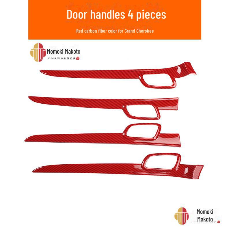 Отделка рамы навигации из углеродного волокна для салона Grand Cherokee 14-15