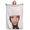 Emilia Mernes Blanket Emilia Mp3 Album Multi-size Cozy and Lightweight  Throw Blankets for Sofa Couch and Bed