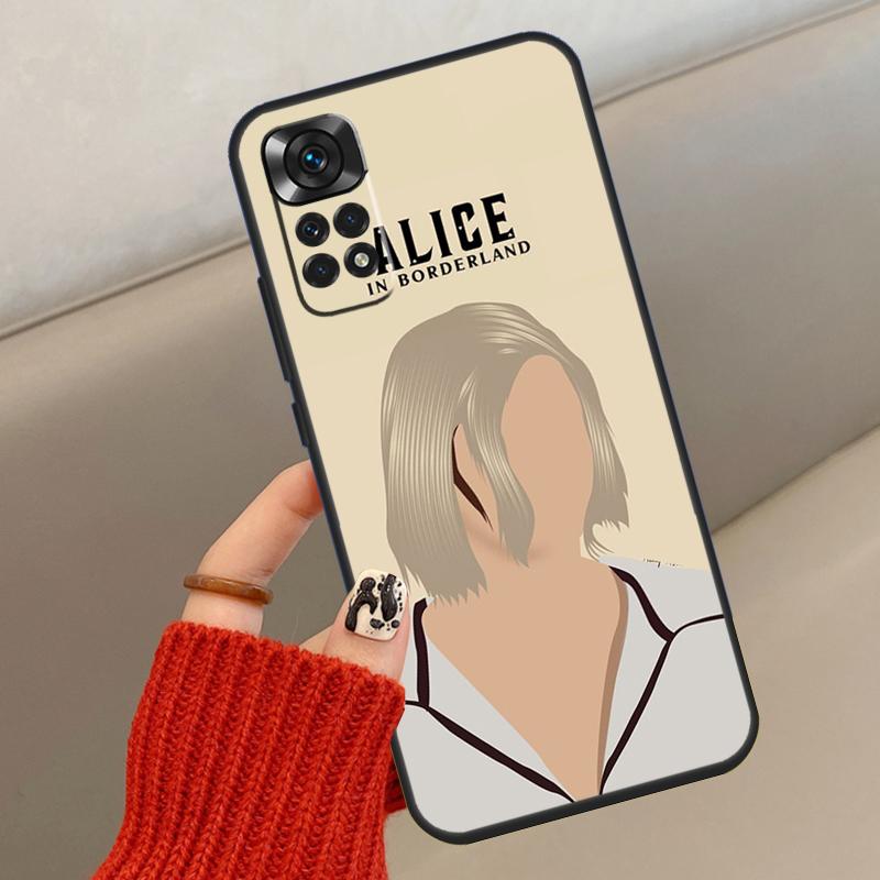 Чехол для телефона Alice in Borderland для Xiaomi Redmi Note 8 9 10 11 12 Pro 11S 10S 9S 8T Redmi 10A 10C 9A 9C