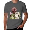Fairy Girl And Pomeranian Tshirt Athletic Fit Sports Short Sleeve Top