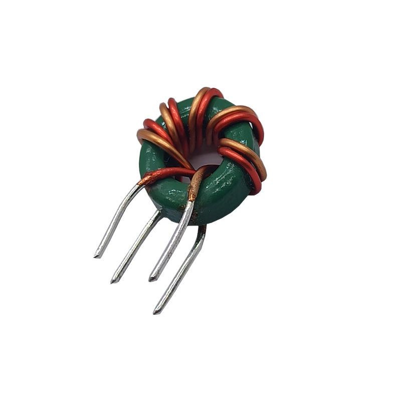 Ferrite Core Inductor Coil: Common Mode Choke T9*5*3, 0.6 Wire, 4A, Dual Parallel, 5 Turns, 150UH