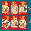 6 шт. 2026 год Лошади Новогодний денежный конверт Праздник Весны Красный конверт Фестивальное дарение