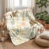 Western Desert Adventure 5 Theme blanket Lightweight Warm Flannel Blanket Decorative Throw Blanket for Home Decoration