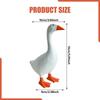 Магнитный держатель для ключей в виде гуся, скульптура для украшения дома, забавный декор для офисного стола, статуэтка гуся из смолы, брелок для ключей в виде гуся, новоселье