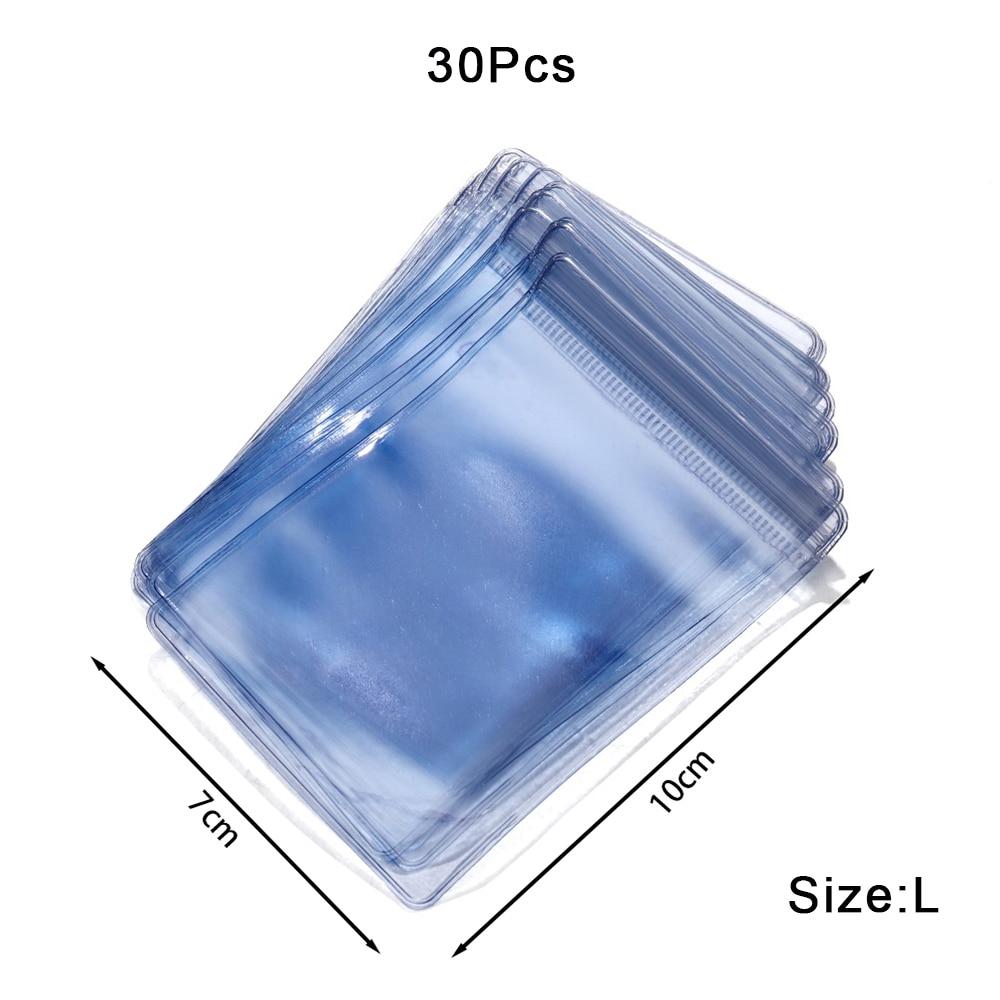 10/20/30/40/50 шт., антиокислительные ювелирные изделия, прозрачная книга для хранения, маленькая пластиковая подарочная упаковка для ювелирных изделий, сумка для ожерелья, сумка для демонстрации