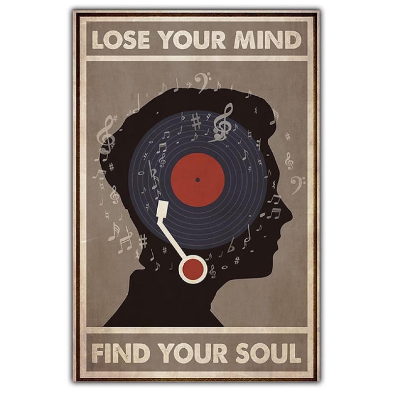 Винтажная абстрактная художественная фигура, холст, живопись, модный настенный художественный плакат, виниловая пластинка, музыкальная танцовщица, гостиная, домашний декор, фреска