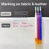 VAST SEA 100 Pcs Pack Thermal Disappear Heat Erasable 1.0mm Fine Tip Plastic Gel Pen Refill Textile Fabric Marking Pen Sewing