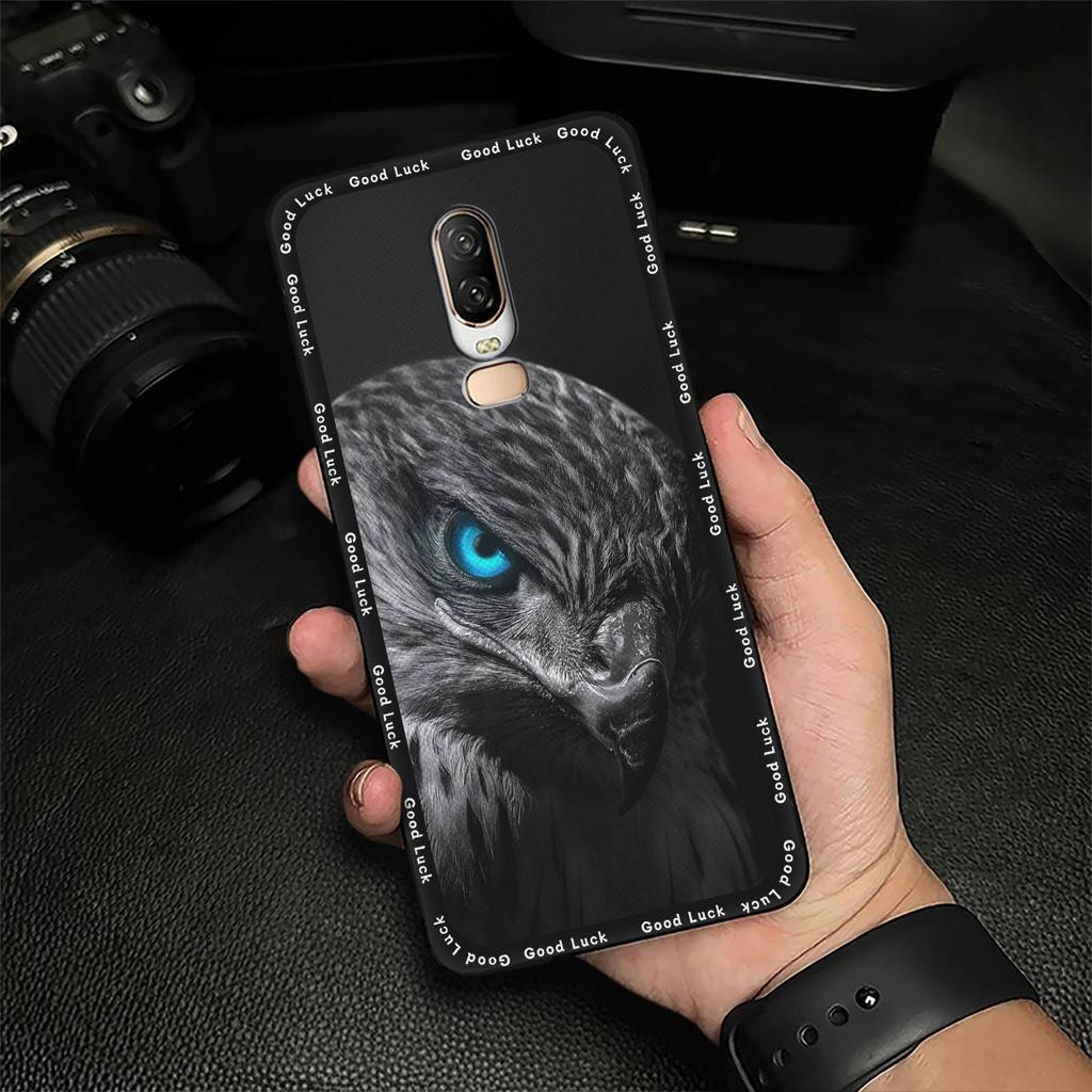 Full Wrap Protective Phone Case For OnePlus 6/1+6 Shockproof Soft Case Cartoon Cute Silicone Dirt-resistant Durable TPU