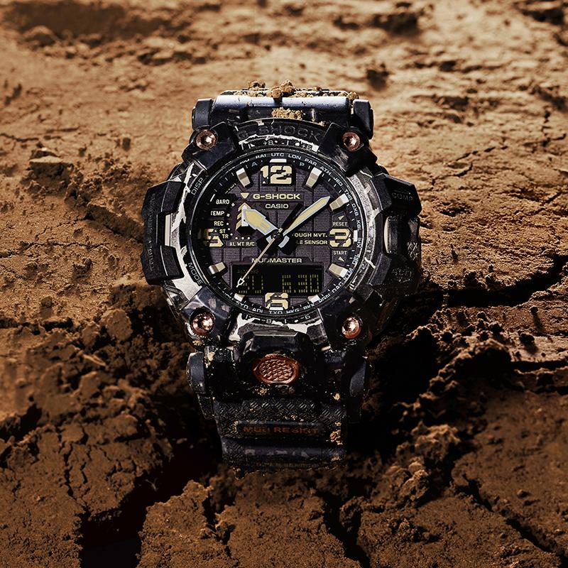 Casio Мужские часы MASTER OF G-LAND Series Черные GWG-2000CR-1APRM