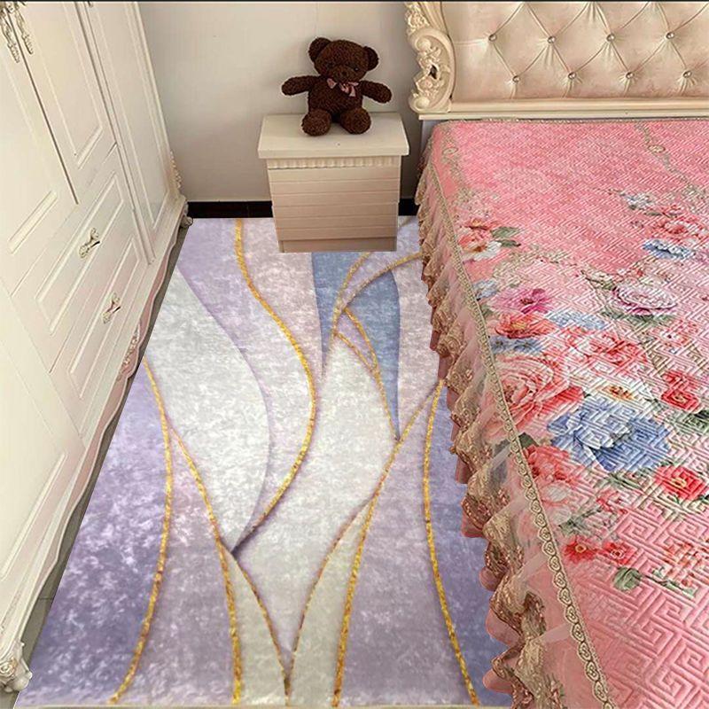 Ковер для спальни, светлый, роскошный ковер для девочки, теплый ковер для спальни, прикроватный ковер для гостиной, коврик для чайного столика