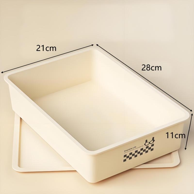 10/15 Grids Underwear Storage Box Case Classification With Cover Panties Socks Organizer Dustproof Stable Stacking