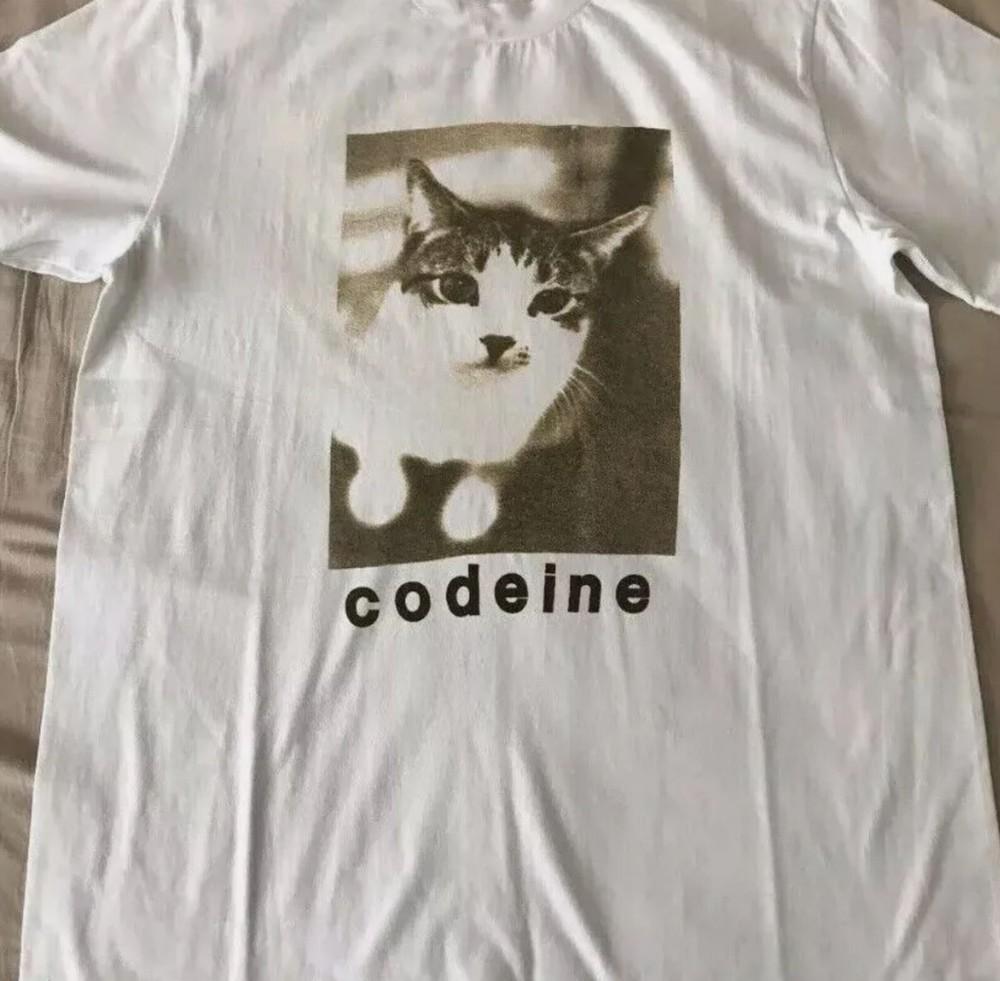 Vtg Codeine Music Band Tee Shirts Cotton White Unisex Full Size
