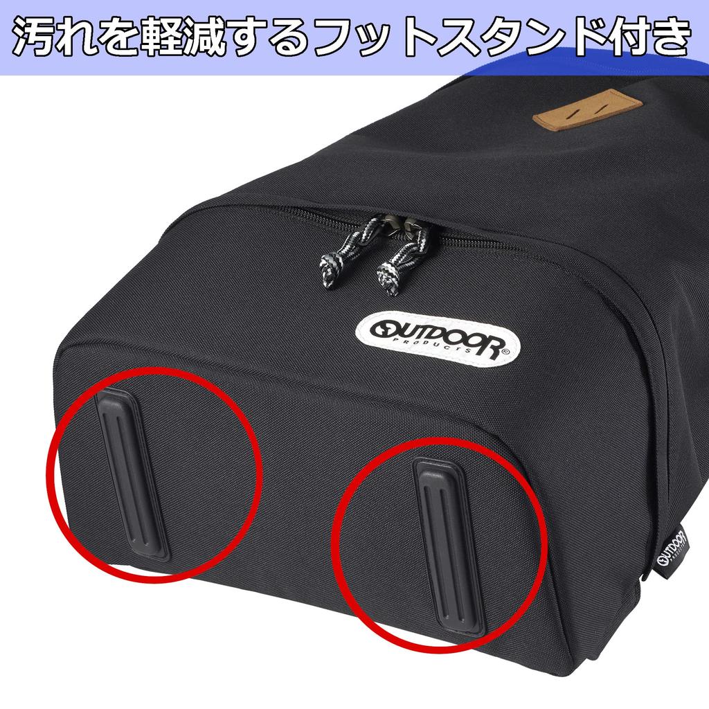 OUTDOOR PRODUCTS Camera Bag Camera Daypack 03 Separate Top and Bottom Type Convenient for Everyday Use Black 2ODCDP03BK