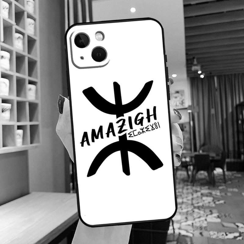 Amazigh Flag Phone Case For iPhone 11 12 13 14 15 16 Pro Max mini Back Cover For iPhone XR X XS Max Plus