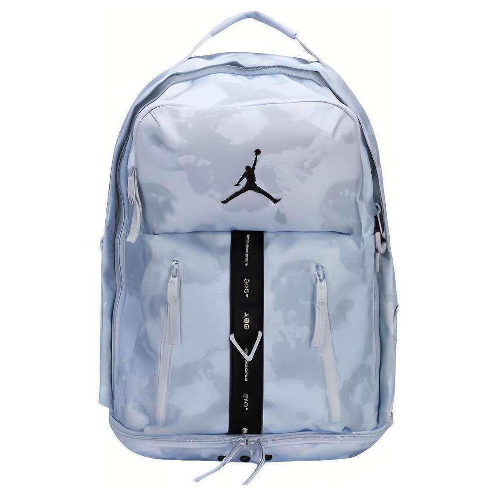 New Jordan Polyester Backpack Medium Size Unisex Light Blue JD2323006GS-001