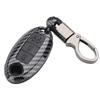 Kinotaka Smart Key Case Cover for Nissan Compatible with the New Serena and Elgrand Serena C26 and Sliding Carbon Fiber ABS Plastic with Alloy