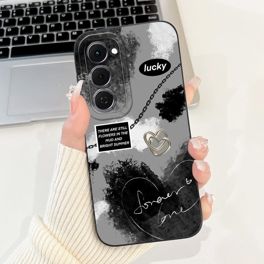 Чехол для Tecno Spark 40 Pro / Spark 40 Pro Plus Чехол 2025 Новый Креативный Мультяшный Мягкий Силиконовый Чехол для Телефона для Spark 40 40C Fundas