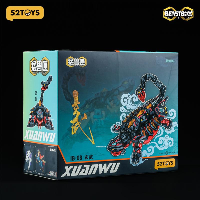 52TOYS Серия Infinitybox IB-08 Робот-трансформер Xuanwu, Трансформируется в Меха и Куб, Фигурка Действия, Коллекционный Подарок