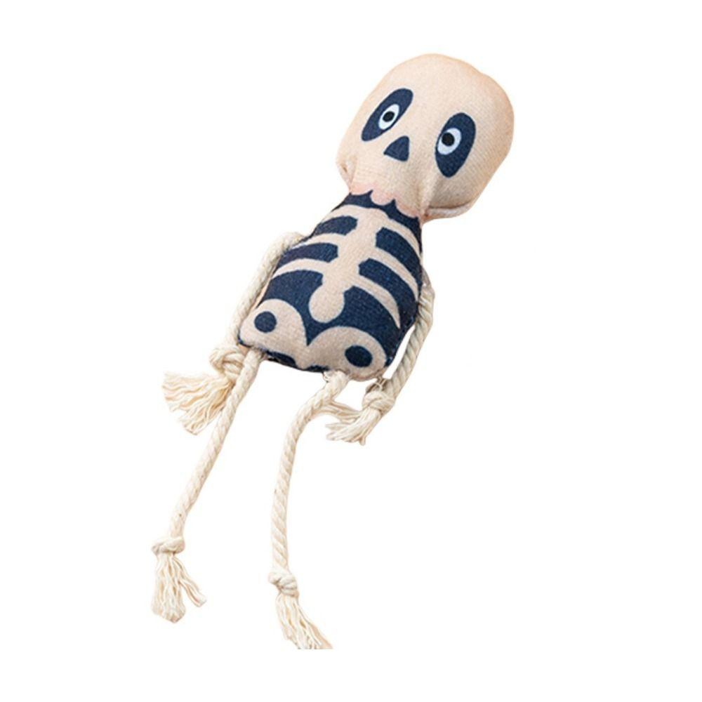 Ghost/Spirit/Pumpkin Cat Chewing Fun Doll Plush Halloween Cat Teeth Grinding Toys  Cleaning Teeth