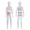 K-Pop Demon Hunter Girls Group Cosplay Costume Lumi White Colorful Stage Performance Outfit Cosplay Costume Cross-Border Factory