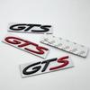 3D Металлические наклейки на автомобиль GTS Английская буква Эмблема автомобиля Крыло Боковая Задняя часть Багажник Значок Наклейка Аксессуары