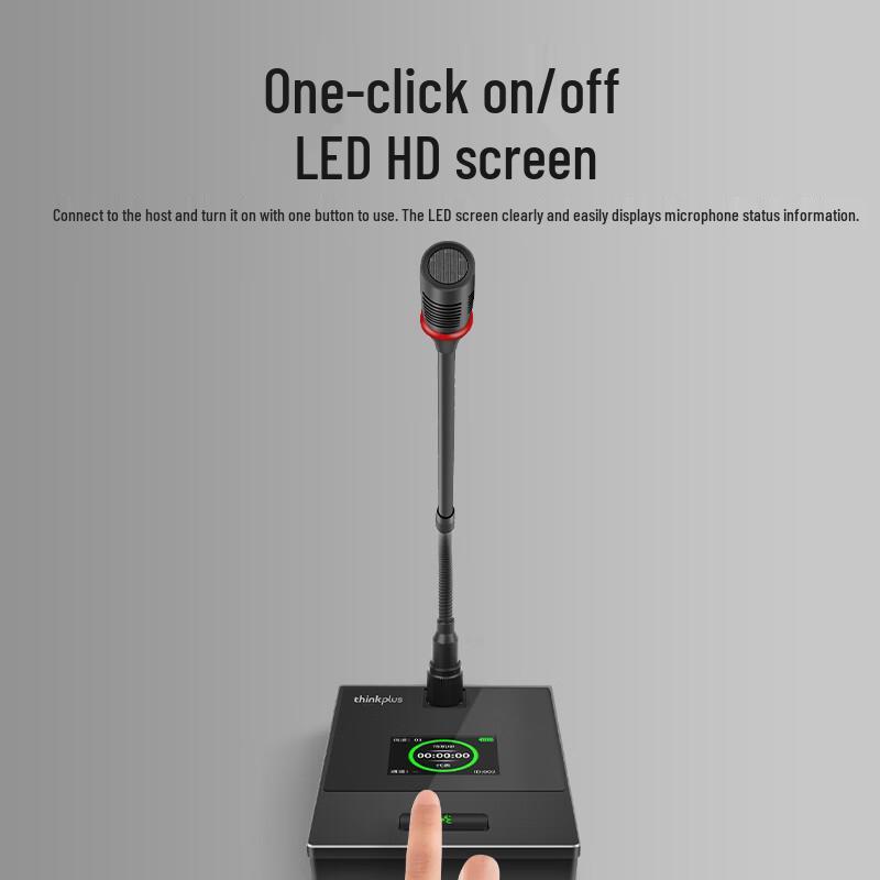 Lenovo LS88 Series Professional Wireless Gooseneck Conference Microphone System (CN version)