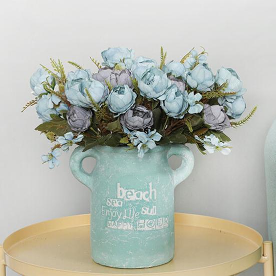 1шт искусственный пион свадебный цветок цветок дома гостиная партия украшение комнаты