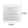 Heating Cooling Vents Plate Air Vent Grille Aluminum Alloy Insect Screen Cover Ventilation Cover