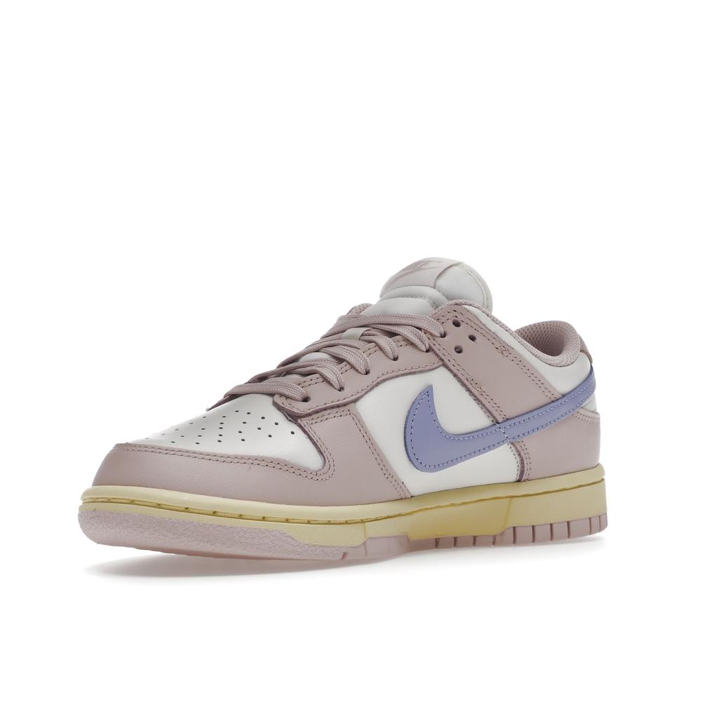 Nike Dunk Low Розовые Женские Оксфордские Кроссовки Phantom Lemon-Wash Light-Thistle DD1503-601