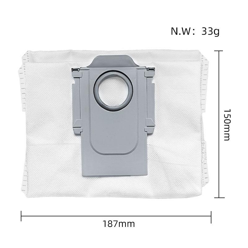 Dust Bag Accessories For XiaoMi Roborock S7 MaxV Ultra / Q5+ / Q7+ / Q7 Max+ / T8 Robot Vacuum Cleaner Dust Bin Spare Parts
