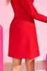 Biljana - trapeze mini dress with viscose