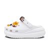 Crush Clog EVA Fun Mix & Match Cute Sweet Fun Food Theme Versatile Fashion Hole Shoes Unisex White