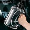 1pc Half Gallon Water Bottle 1.8L 2.8 L Large Water Bottle with Straw and Portable Handle Strap Gym Water Bottle for Sports