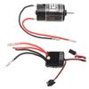 550 12T Brushed Motor with 60A Brushed ESC for ARRMA SENTON for ARRMA Granite 110 RC Remote