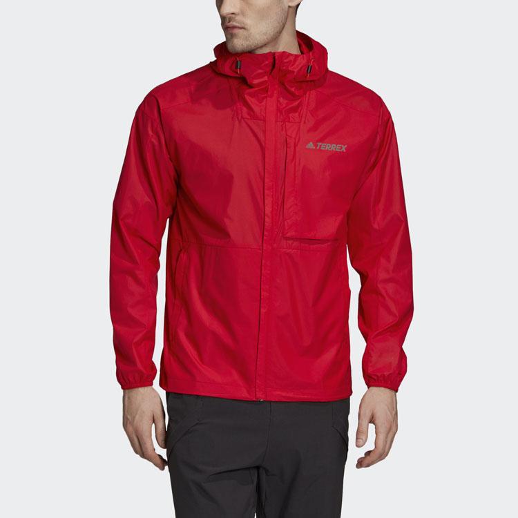 Adidas Повседневная спортивная куртка с капюшоном и длинным рукавом, мужская верхняя одежда, светло-малиновая GE9941