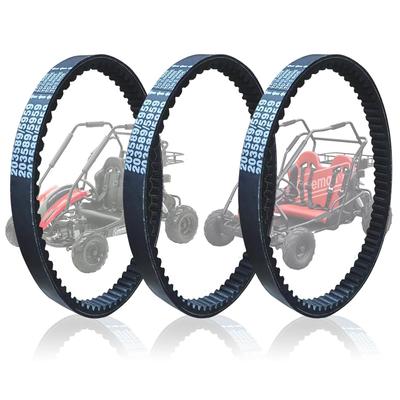 QYMOTO 3 шт. 30-я серия Ремень привода карта 203589 Для Coleman KT196 Карт Ремень вариатора CVT Подходит для CK196-T, Manco 5959, Comet 203589