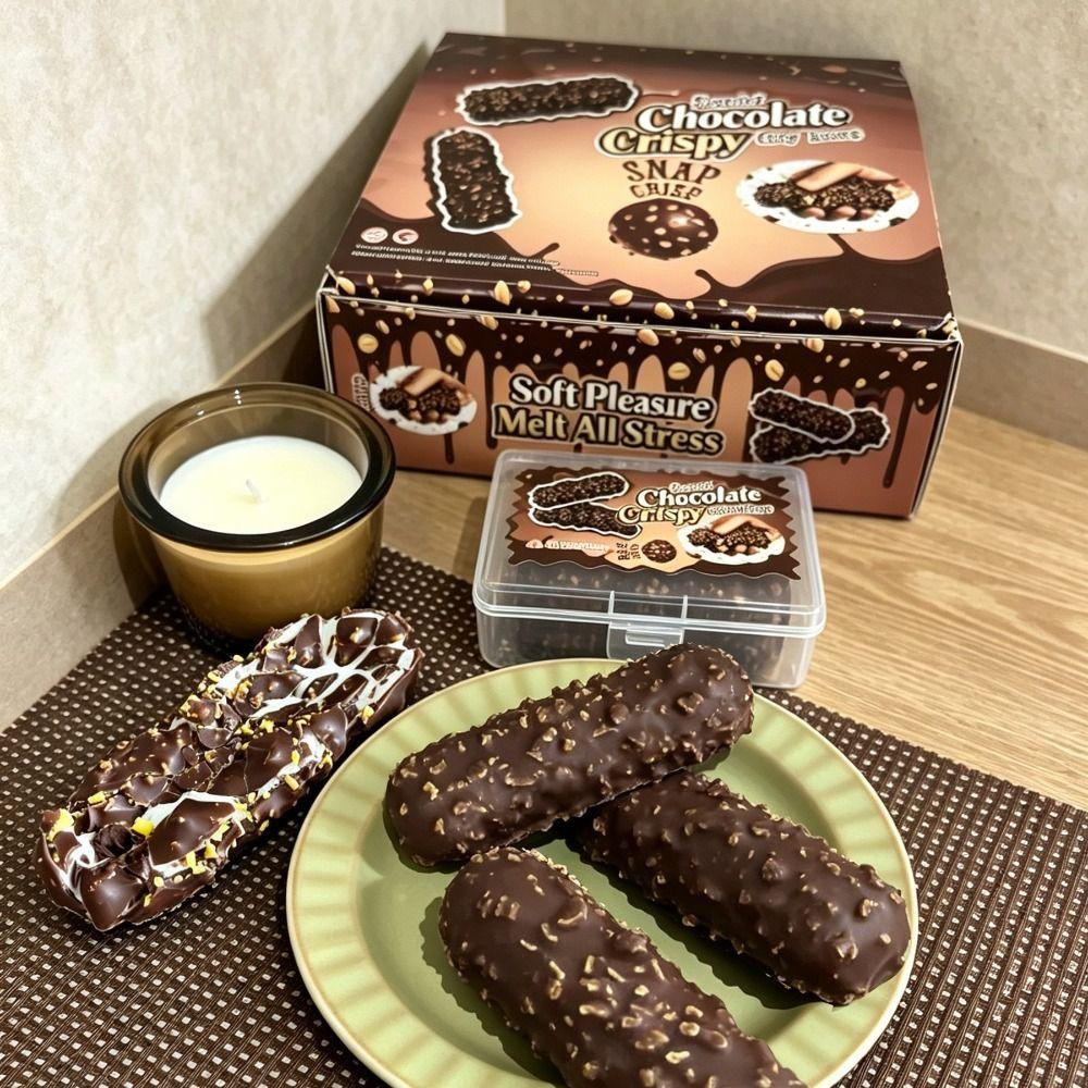 Chocolate Crispy Squishy Non-bounce Crunchy Squeeze Creative Wax Skin Squeeze Toy Student Prize