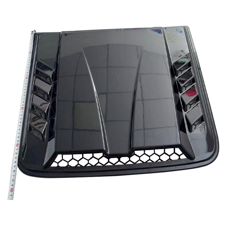 Универсальная накладка-воздухозаборник на капот автомобиля, черная