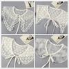 High Quality Embroidery Mesh Lace Collar Women's Wedding Dress Petal Shawl Girl Shopping Trip Party Personality DIY Decoration