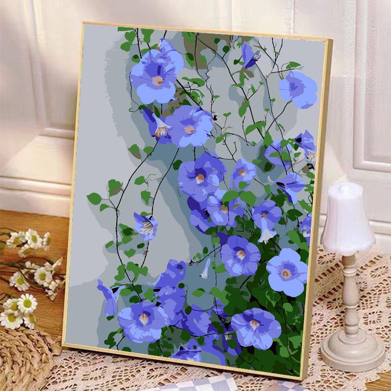 Красивая картина маслом с изображением бабочек, нарисованная своими руками - современное декоративное настенное искусство и лечебный подарок на день рождения