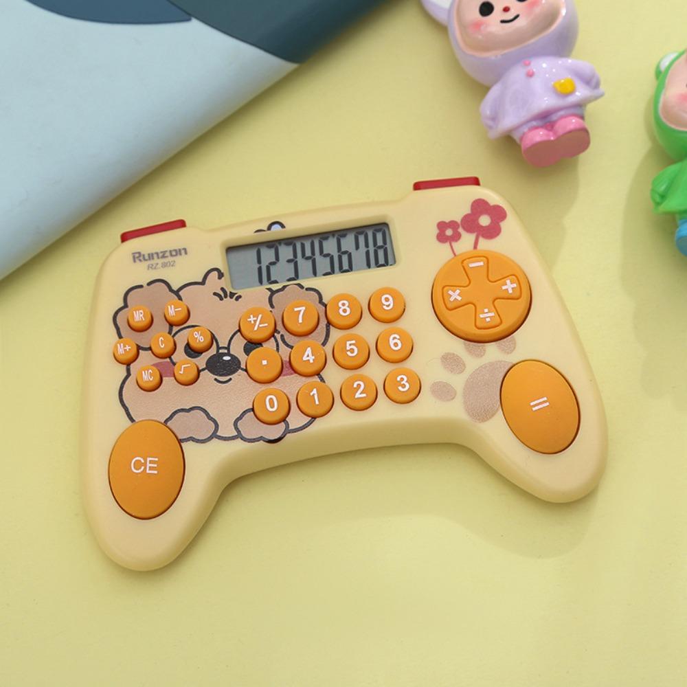 Silicone Button Keyboard Calculator Mini Electronic Calculator  Student Stationery
