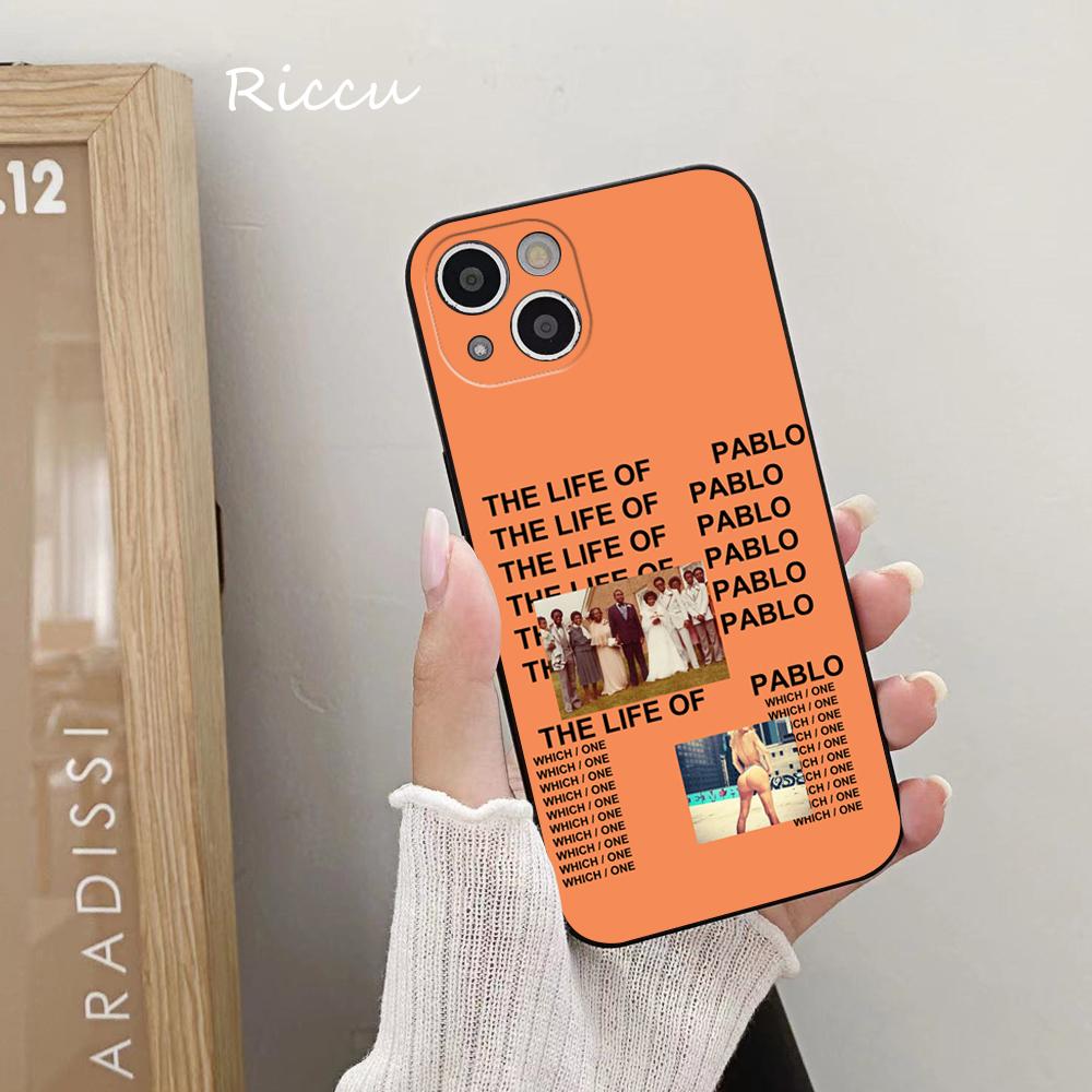 I FEEL LIKE PABLO Rapper Kanye West Phone Case FOR IPhone 14 15 11 12 Pro 8 7 Plus MAX 12 MINI XR XS 13 Covers Fishing Silicone