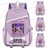 Hip Hop KPop Demon Hunters School Bag Large Capacity Backpack for Middle Students  Girls Fashion Korean Ulzzang Rucksack Women