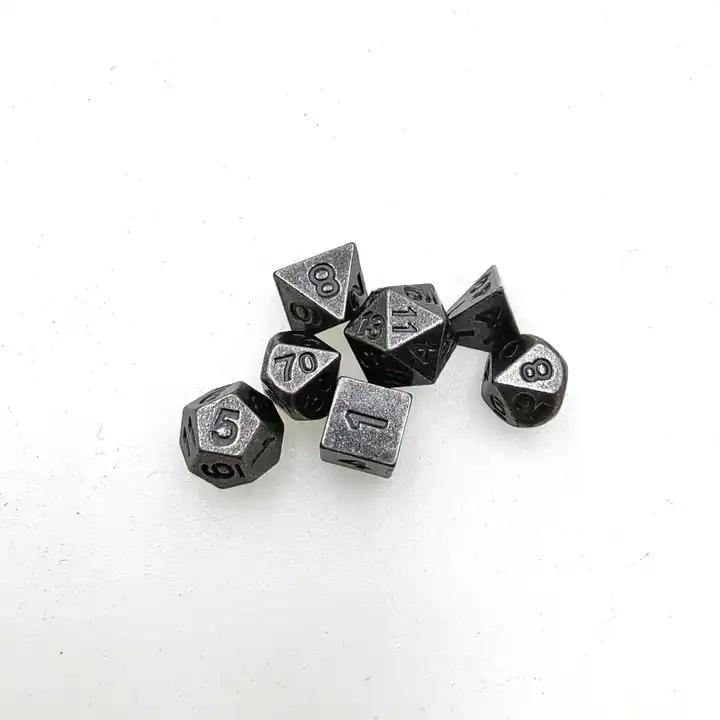 Despicable Me Rpg Dice Tiny Set of 7 Metal Dice