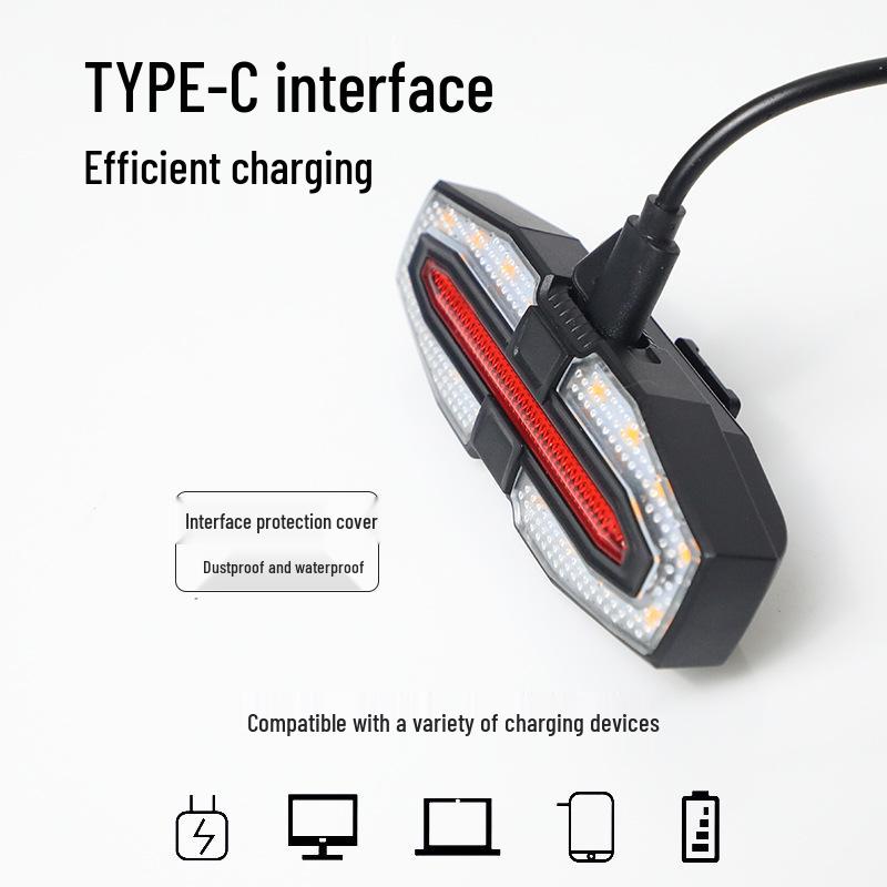 CEROHS Велосипедный пульт дистанционного управления задний фонарь с динамиком и указателями поворота