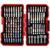Набор из 83 отверточных бит, цветные безопасные биты, набор электрических отверток с футляром, портативный стальной магнитный длинный набор сверл